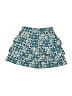 Hanna Andersson 100% Cotton Print Teal Skirt Size 110 cm / US 5-6 - photo 1