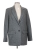 Everlane Chevron-herringbone Gray Wool Blazer Size 0 - photo 1