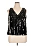 Ann Taylor Black Sleeveless Blouse Size XL - photo 1