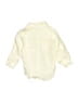 The Children's Place Solid Ivory Long Sleeve Button-Down Shirt 18-24 MO / 24 MO - photo 2