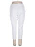 Purejill Solid White Active Pants Size L - photo 2