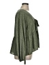 Shein Curve 100% Polyester Green Long Sleeve Blouse Size 16 Plus (2) - photo 4