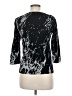 Three Dots Black 3/4 Sleeve T-Shirt Size M - photo 2
