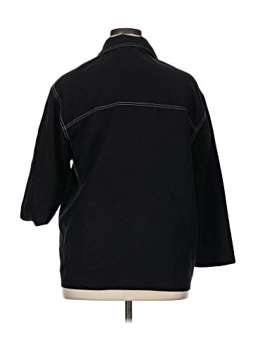 Cricket Lane 3/4 Sleeve Button-Down Shirt (view 2)