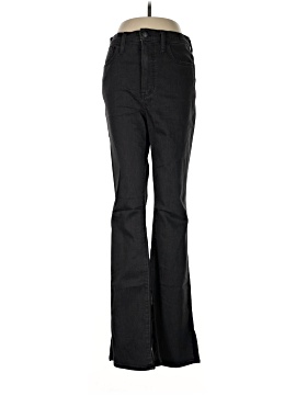 Madewell Skinny Flare Jeans in Bellhaven Wash: Slit-Hem Edition (view 1)