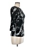 Three Dots Black 3/4 Sleeve T-Shirt Size M - photo 4