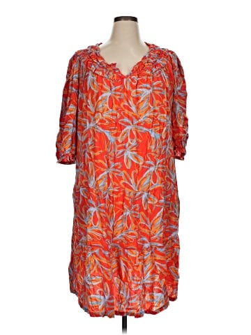 LOGO by Lori Goldstein Casual Dress (view 1)