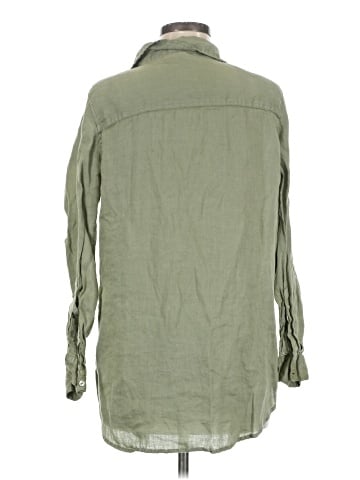 Sigrid Olsen Long Sleeve Button-Down Shirt (view 2)