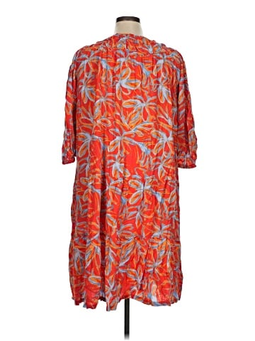 LOGO by Lori Goldstein Casual Dress (view 2)