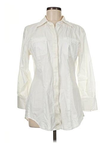 CAbi Long Sleeve Button-Down Shirt (view 1)