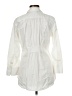 CAbi 100% Cotton Ivory Long Sleeve Button-Down Shirt Size M - photo 2