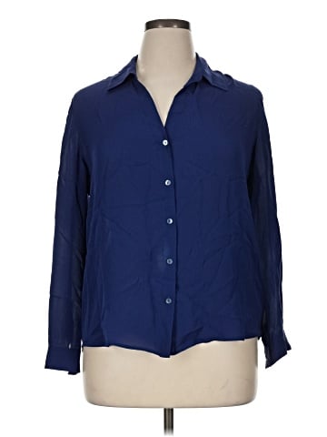 L'Agence 3/4 Sleeve Button-Down Shirt (view 1)