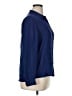 L'Agence Blue 3/4 Sleeve Button-Down Shirt Size XL (4) - photo 4