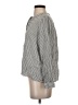 Madewell Houndstooth Gray Long Sleeve Blouse Size S - photo 5