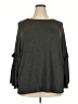 Acting Pro Gray 3/4 Sleeve Top Size 2X - photo 1