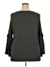 Acting Pro Gray 3/4 Sleeve Top Size 2X - photo 2
