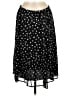 Notations 100% Polyester Stars Black Casual Skirt Size M - photo 1