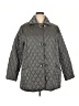 Avenue 100% Polyester Argyle Gray Coat Size 18 - photo 1