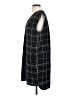 Leith 100% Polyester Plaid Black Casual Dress Size S - photo 5