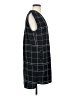 Leith 100% Polyester Plaid Black Casual Dress Size S - photo 4
