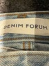 Denim Forum Chevron-herringbone Blue Jeans Size 25 - photo 7