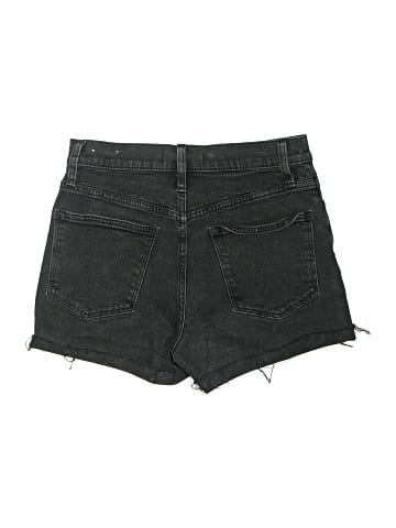 Madewell High-Rise Denim Shorts in Lunar Wash (view 2)
