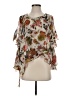 IRO 100% Silk Ivory 3/4 Sleeve Silk Top Size EU (FR) 34 / US 2 - photo 1