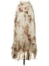 Altar'd State 100% Polyester Floral Ivory Formal Skirt Size XS - photo 1