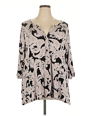 Kenar 3/4 Sleeve Blouse (view 1)