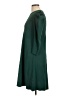 Unbranded Solid Green Casual Dress Size L - photo 5