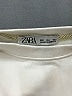 Zara Graphic Ivory White Sweatshirt Size 10 - photo 3
