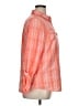 Eddie Bauer Color Block Orange Long Sleeve Button-Down Shirt Size XL - photo 4