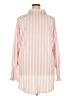 Unbranded Stripes Pink Long Sleeve Blouse Size 3XL - photo 2