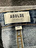 AGOLDE 100% Organic Cotton Blue Jeans Size 24 waist - photo 7