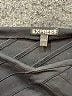 Express Solid Black Formal Skirt Size 0 - photo 4