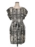 Eliza J 100% Polyester Animal Print Silver Cocktail Dress Size 14 - photo 1