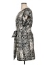 Eliza J 100% Polyester Animal Print Silver Cocktail Dress Size 14 - photo 5