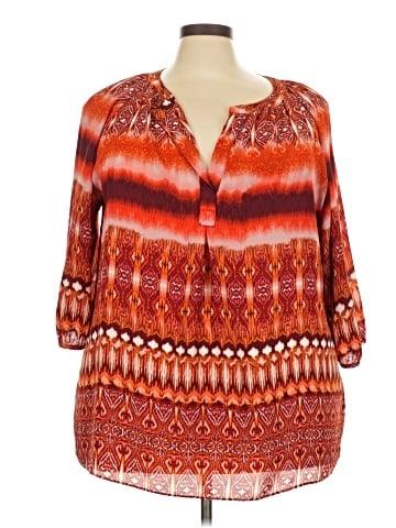 Zac & Rachel 3/4 Sleeve Blouse (view 1)