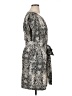 Eliza J 100% Polyester Animal Print Silver Cocktail Dress Size 14 - photo 4