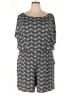 Sangria Chevron-herringbone Gray Romper Size 22 - photo 1