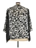 Notations 100% Polyester Black 3/4 Sleeve Blouse Size 3X - photo 2
