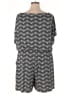 Sangria Chevron-herringbone Gray Romper Size 22 - photo 2