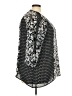 Notations 100% Polyester Black 3/4 Sleeve Blouse Size 3X - photo 4