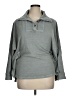 Poetry Gray Pullover Sweater Size 14 - photo 1