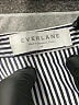 Everlane Stripes Gray Short Sleeve Blouse Size 00 - photo 7