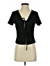 Emery Rose Black Short Sleeve Top Size S - photo 1
