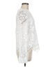 Shein White Long Sleeve Blouse Size M - photo 4