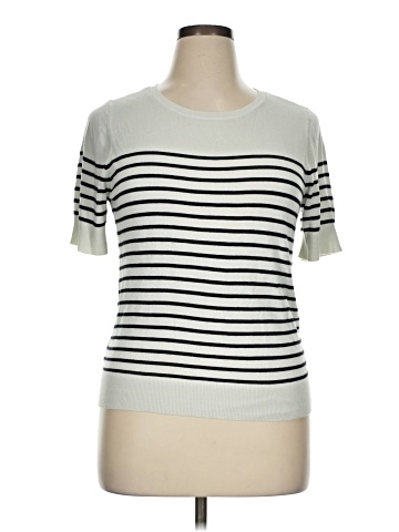Ann Taylor Factory Short Sleeve T-Shirt (view 1)