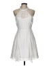 Lulus 100% Polyester White Cocktail Dress Size L - photo 1