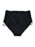 Unbranded Solid Black Swimsuit Bottoms Size 14W - photo 1